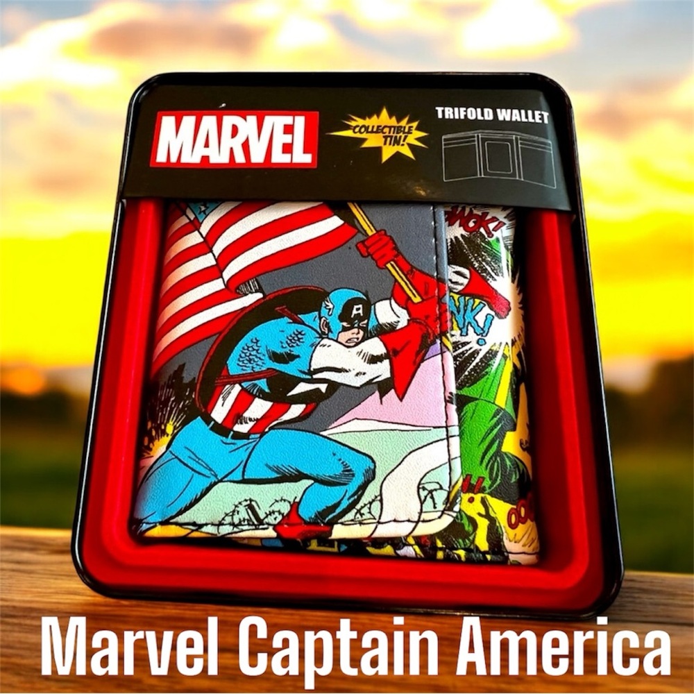 Marvel Captain America 🇺🇸 Wallet NWT